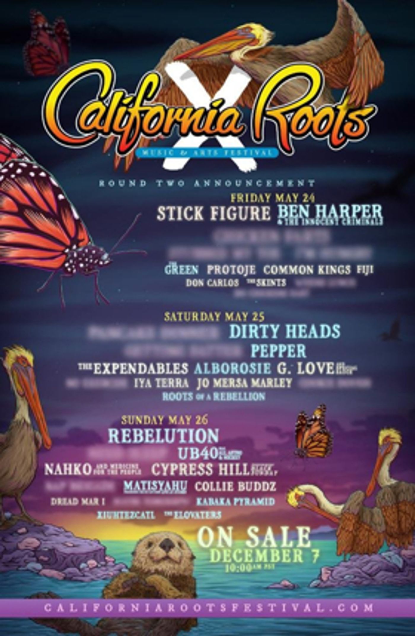 California Roots Music & Arts Festival Announces 2nd Round of Artists  Image