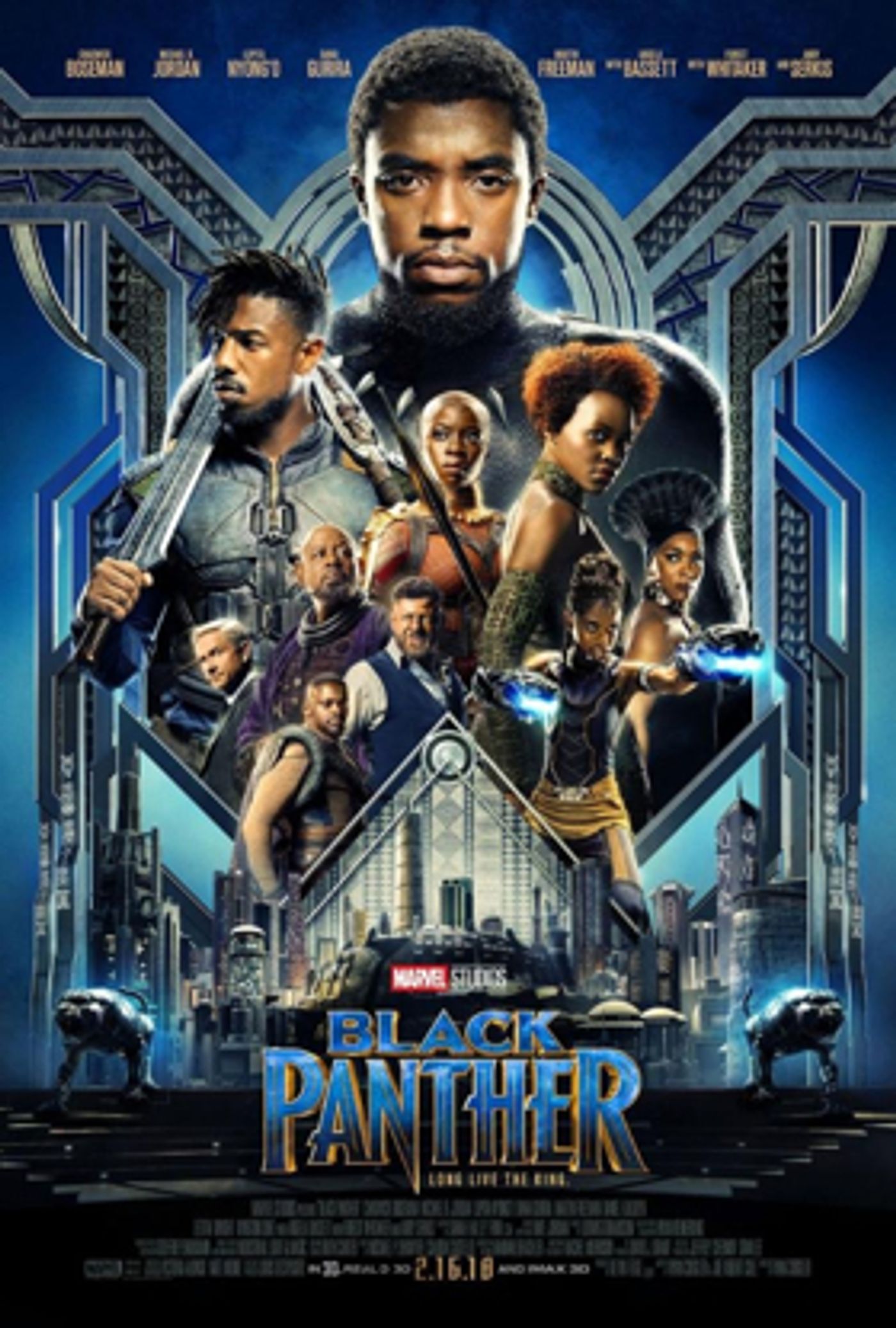 BLACK PANTHER Becomes Third Film Ever to Make $700 Million in the US BLACK PANTHER Becomes Third Film Ever to Make $700 Million in the US Image