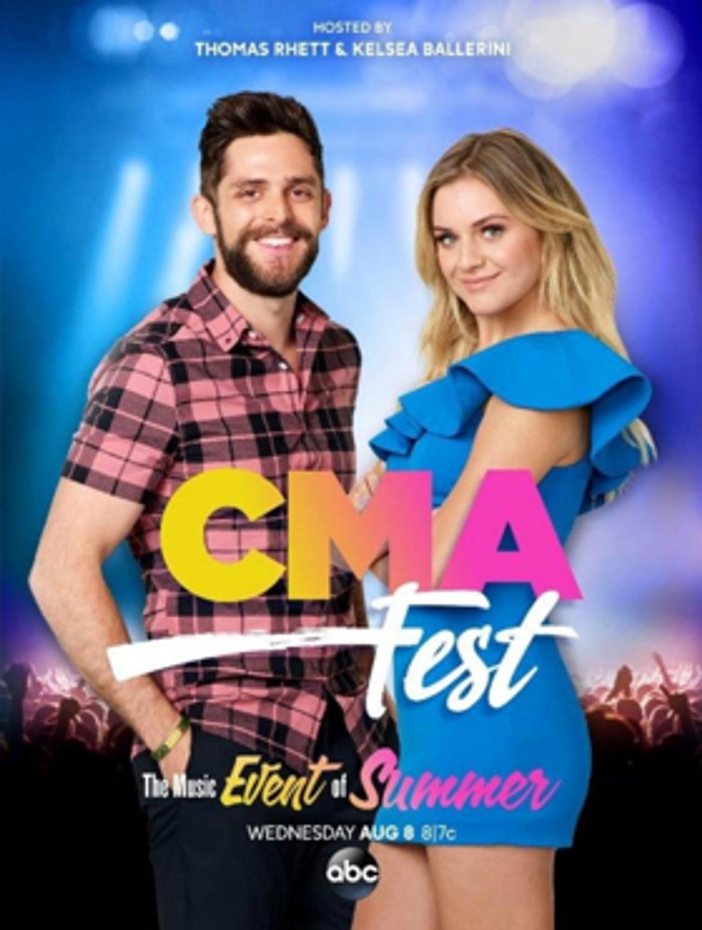 CMA FEST Hosted by Thomas Rhett and Kelsea Ballerini Premieres Wednesday, August 8, on ABC  Image