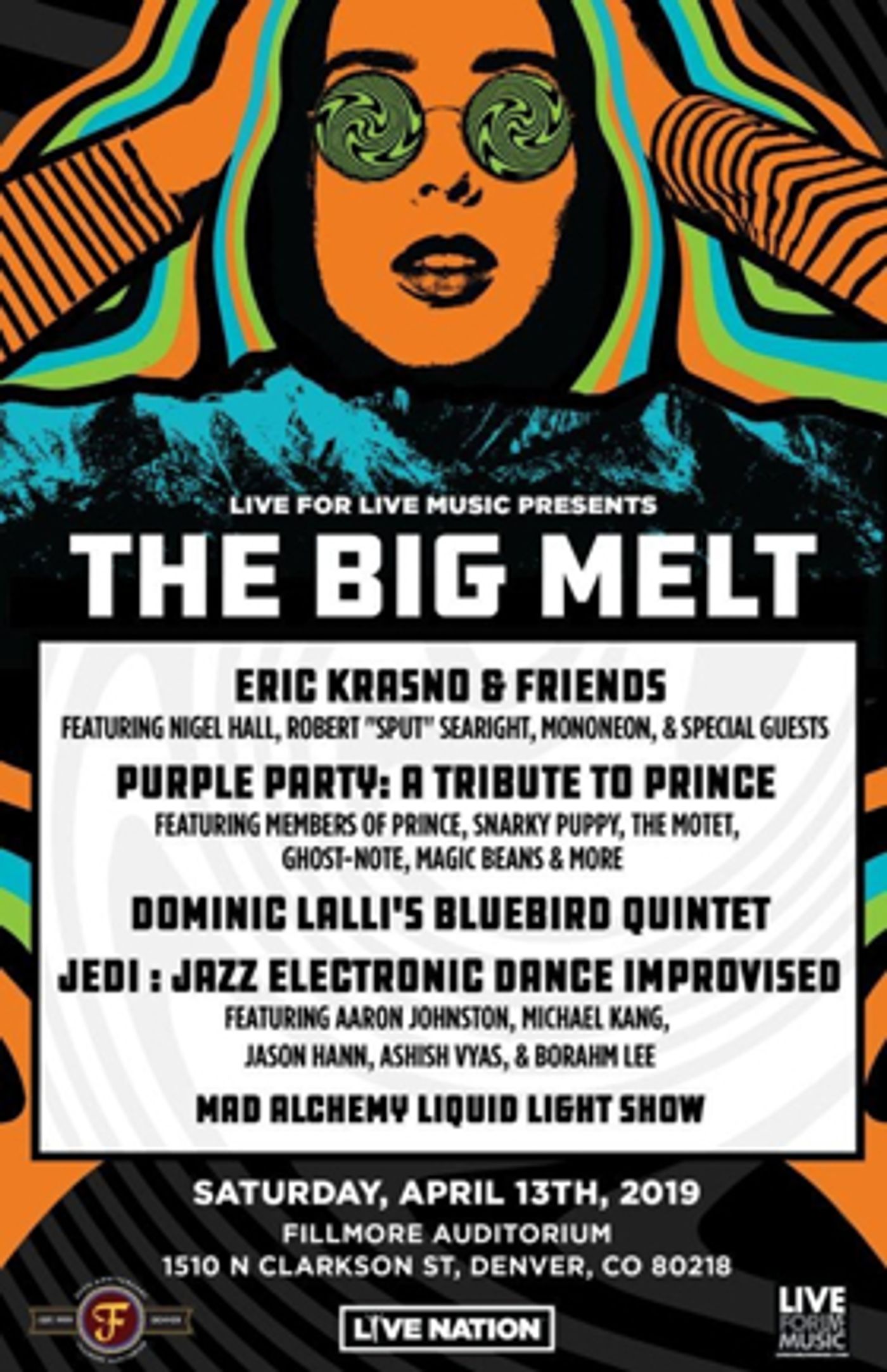 The Big Melt Taps Major Artists, Supergroups For Inaugural One-Day Event In Denver The Big Melt Taps Major Artists, Supergroups For Inaugural One-Day Event In Denver Image