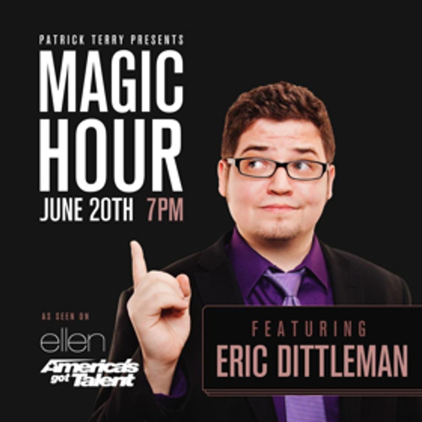 MAGIC HOUR Returns with Mind Reader Eric Dittelman  Image