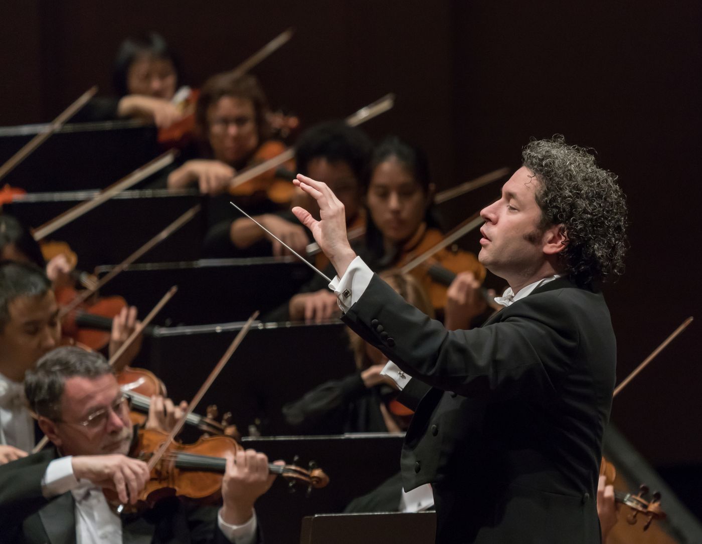 Review: DUDAMEL AND THE LOS ANGELES PHILHARMONIC at Geffen Hall - First the Dodgers, then the Giants...  Image