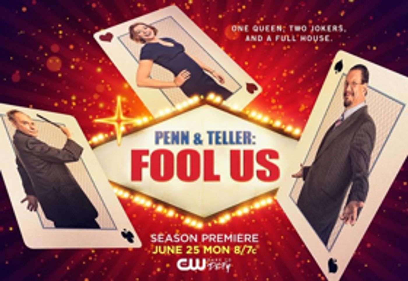 Tune In Alert: PENN & TELLER: FOOL US Season 5 Premieres Monday, June 25 8pm ET on The CW!  Image