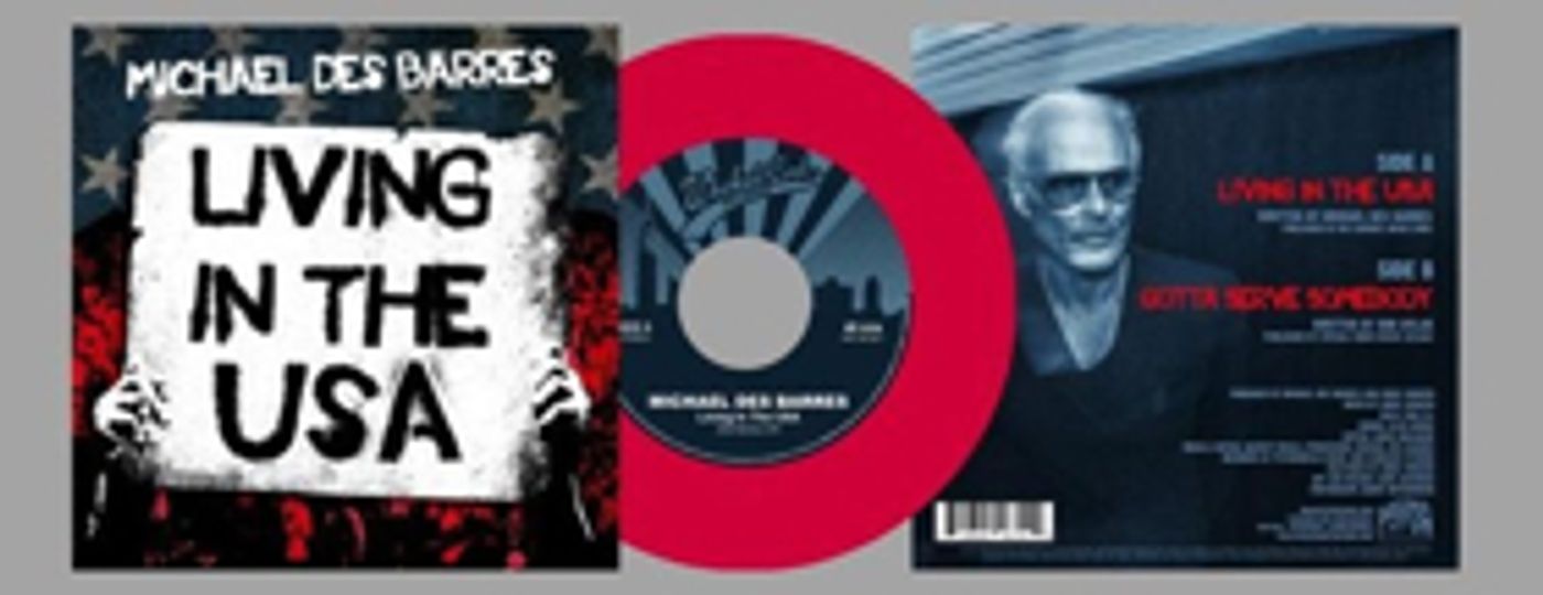 Michael Des Barres Premieres New Video for 'Living In The USA'  Image