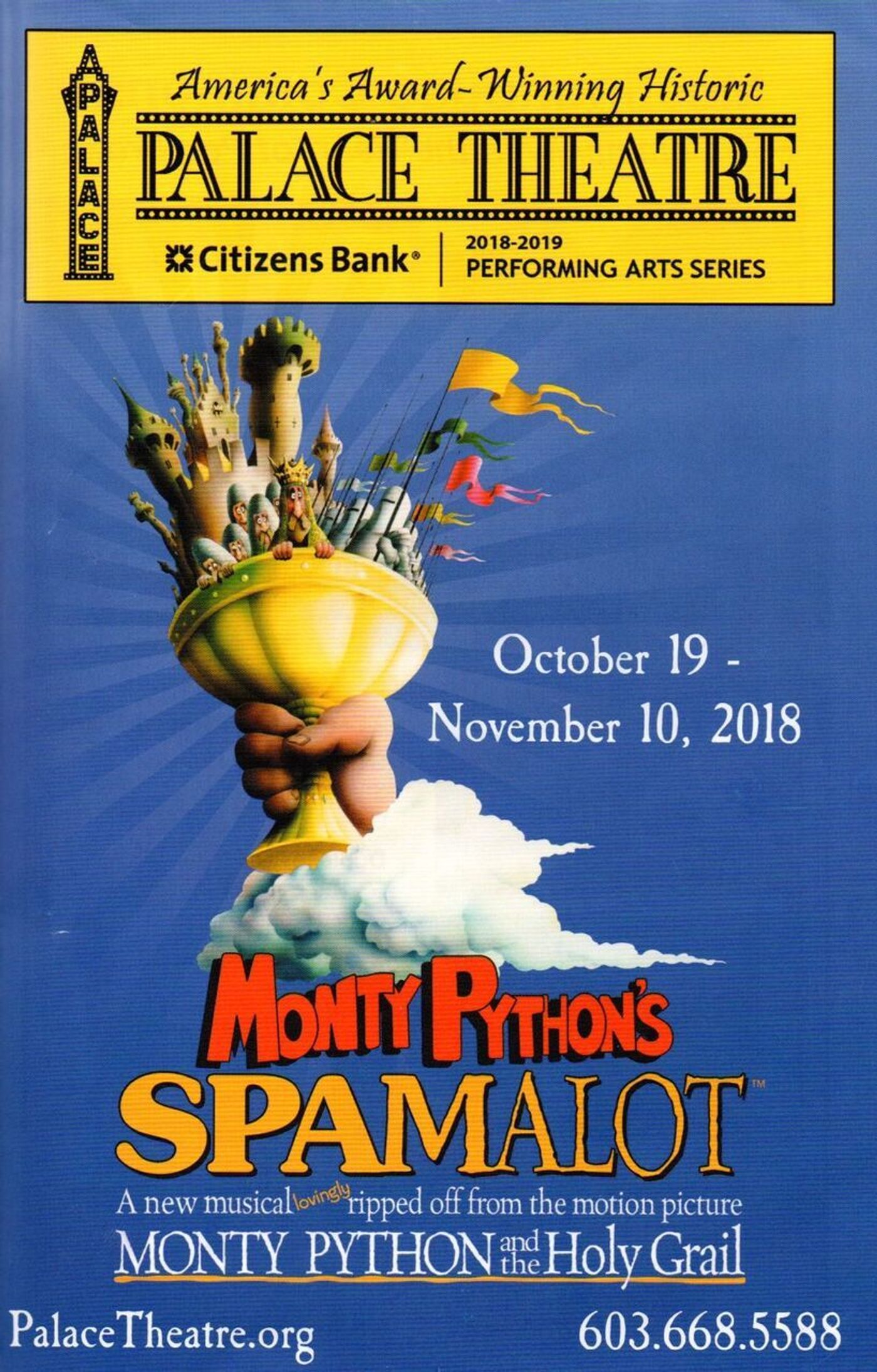 Review: SPAMALOT Rolls in the Laughter at Palace Theatre Review: SPAMALOT Rolls in the Laughter at Palace Theatre Image