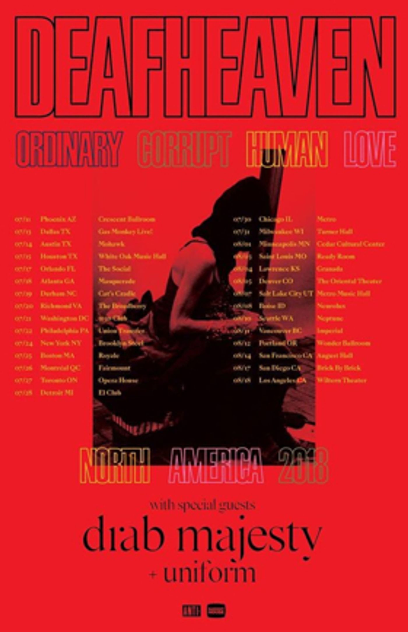 Drab Majesty Embarks on North American Tour with Deafheaven and Uniform Drab Majesty Embarks on North American Tour with Deafheaven and Uniform Image