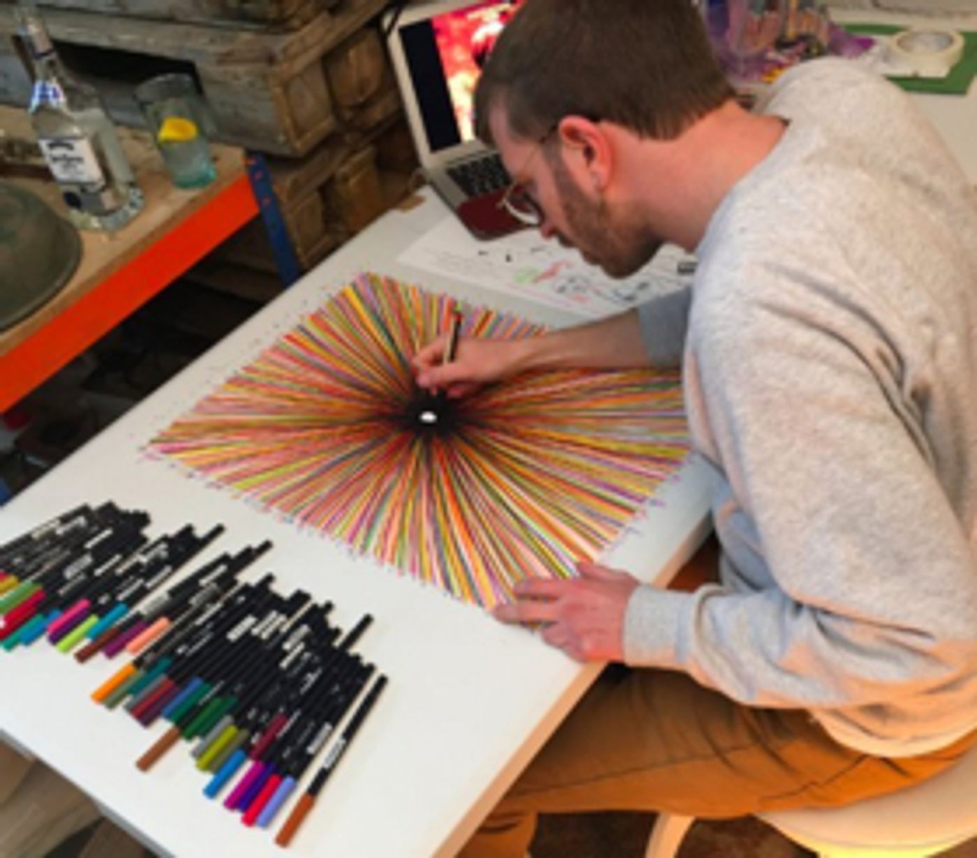 Hayden Kays Brings DRINK DRAWINGS to London Hayden Kays Brings DRINK DRAWINGS to London Image