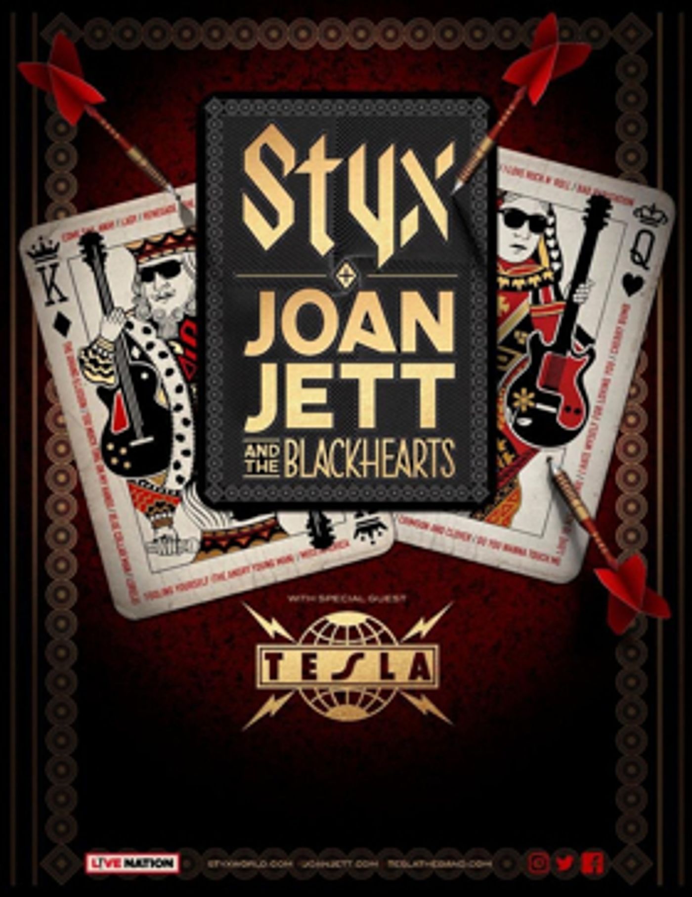 Legendary Rock Group STYX To Collaborate With Joan Jett & the BLACKHEARTS For U.S. Summer Tour  Image