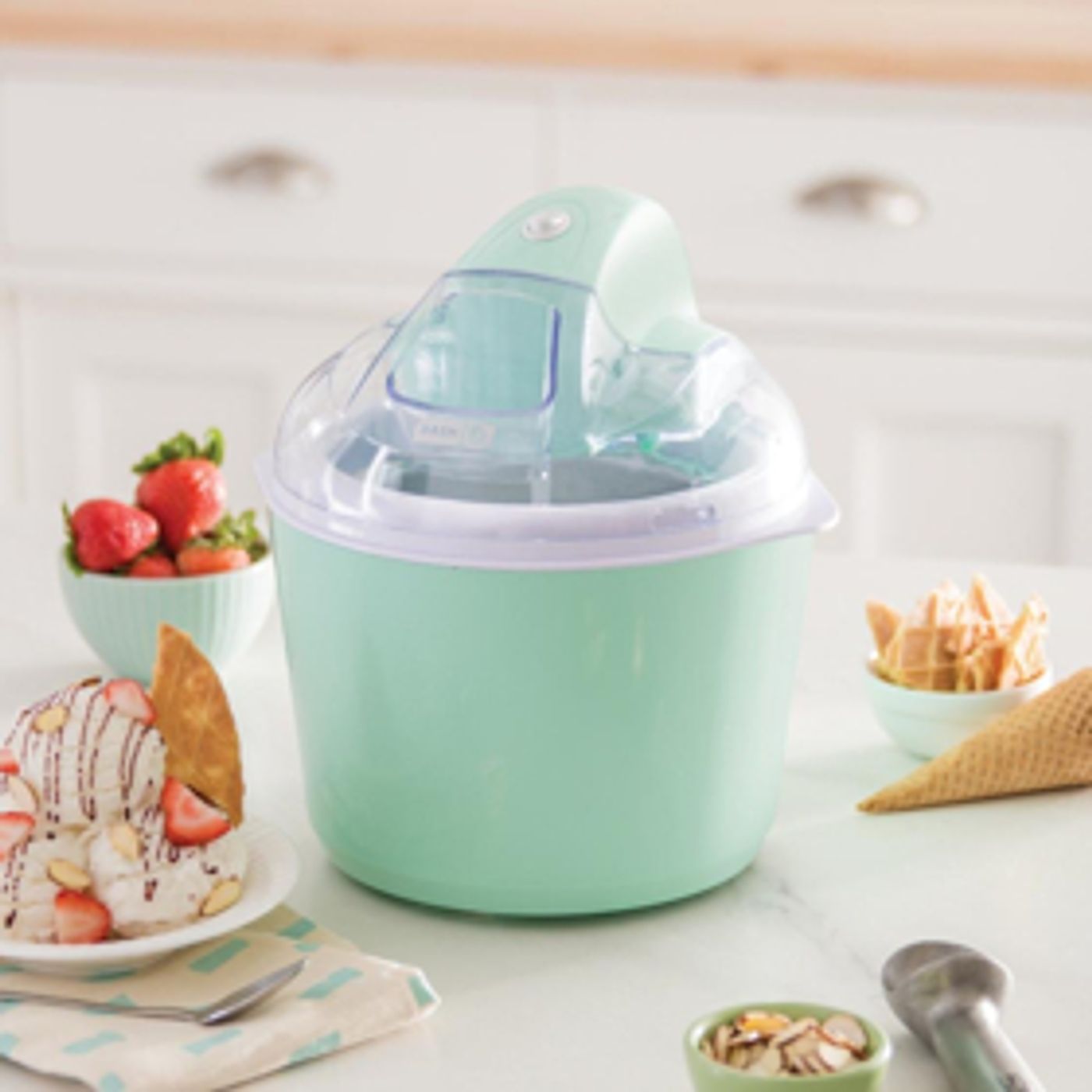 DASH Deluxe Ice Cream Maker and Shaved Ice Maker for Delicious Summer Treats DASH Deluxe Ice Cream Maker and Shaved Ice Maker for Delicious Summer Treats Image