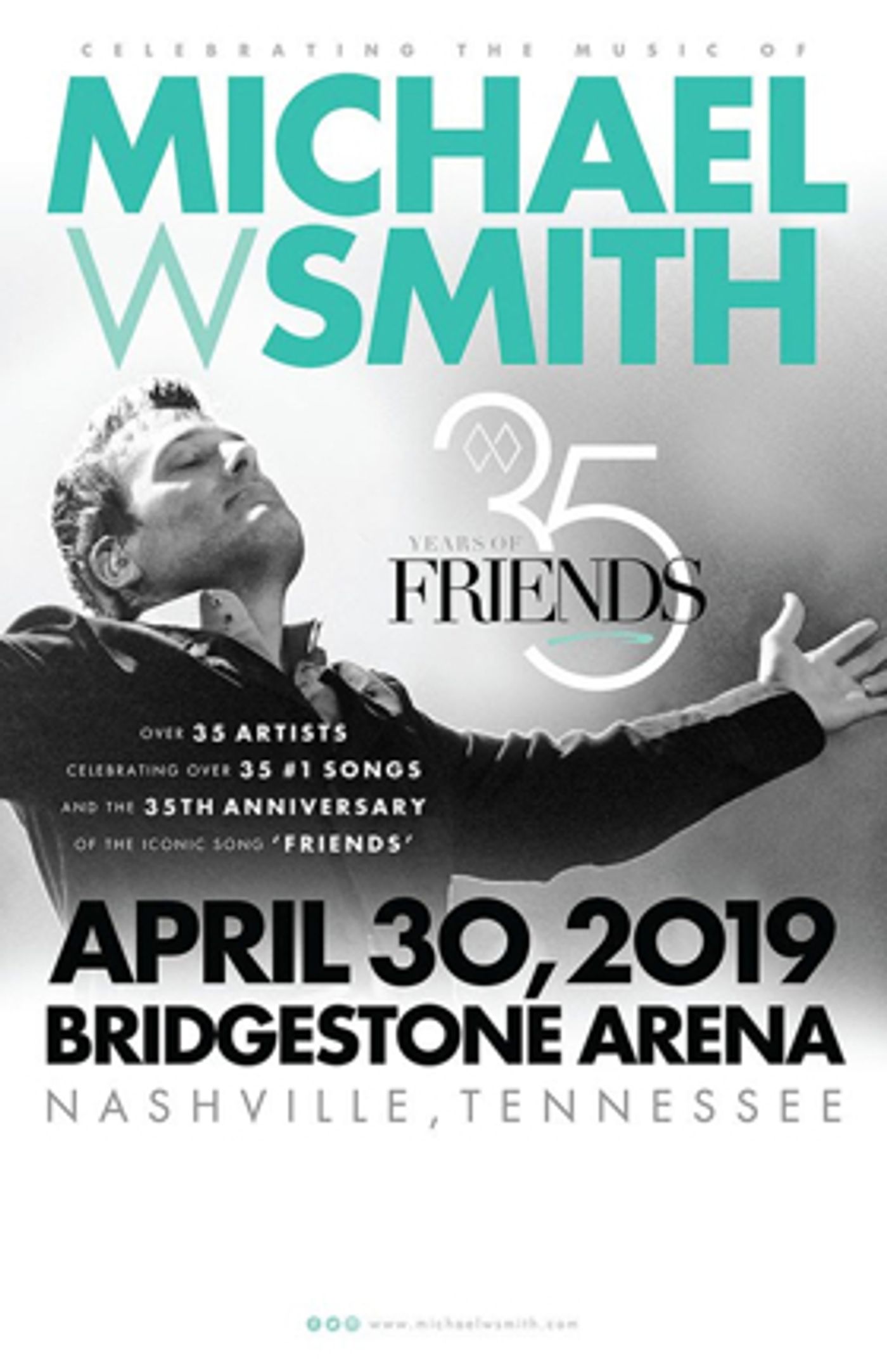 35 Years Of Friends: Celebrating The Music Of Michael W. Smith Tribute Concert Adds Rascal Flatts and More  Image
