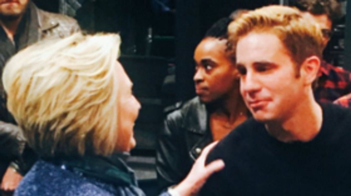 Hillary Rodham-Clinton Stops by Broadway's DEAR EVAN HANSEN Hillary Rodham-Clinton Stops by Broadway's DEAR EVAN HANSEN Image