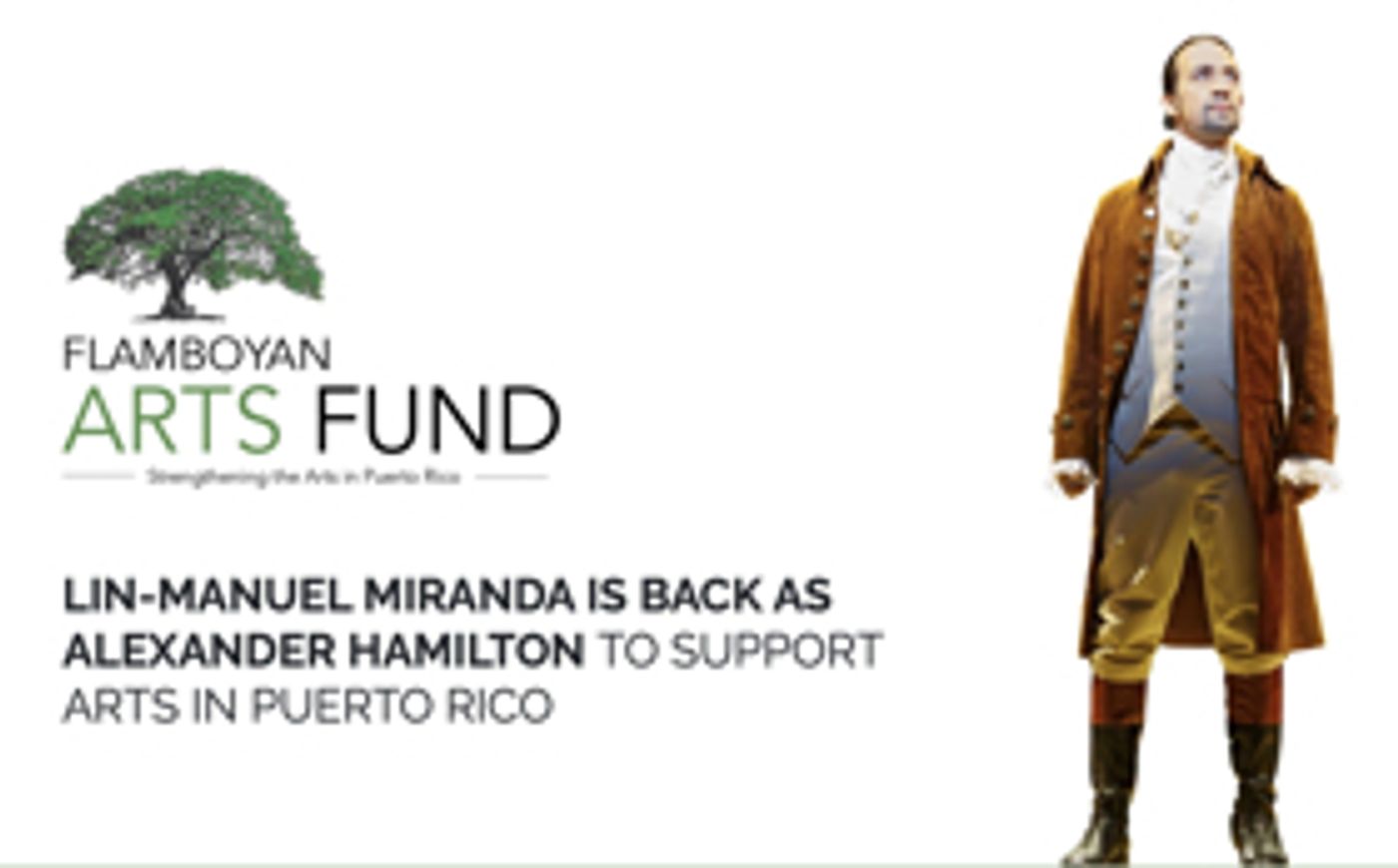 Lin-Manuel Miranda, His Family and HAMILTON Launch Flamboyan Arts Fund for Puerto Rico  Image