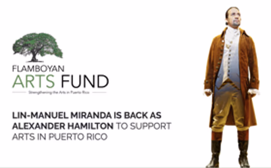 Lin-Manuel Miranda, His Family and HAMILTON Launch Flamboyan Arts Fund for Puerto Rico Image