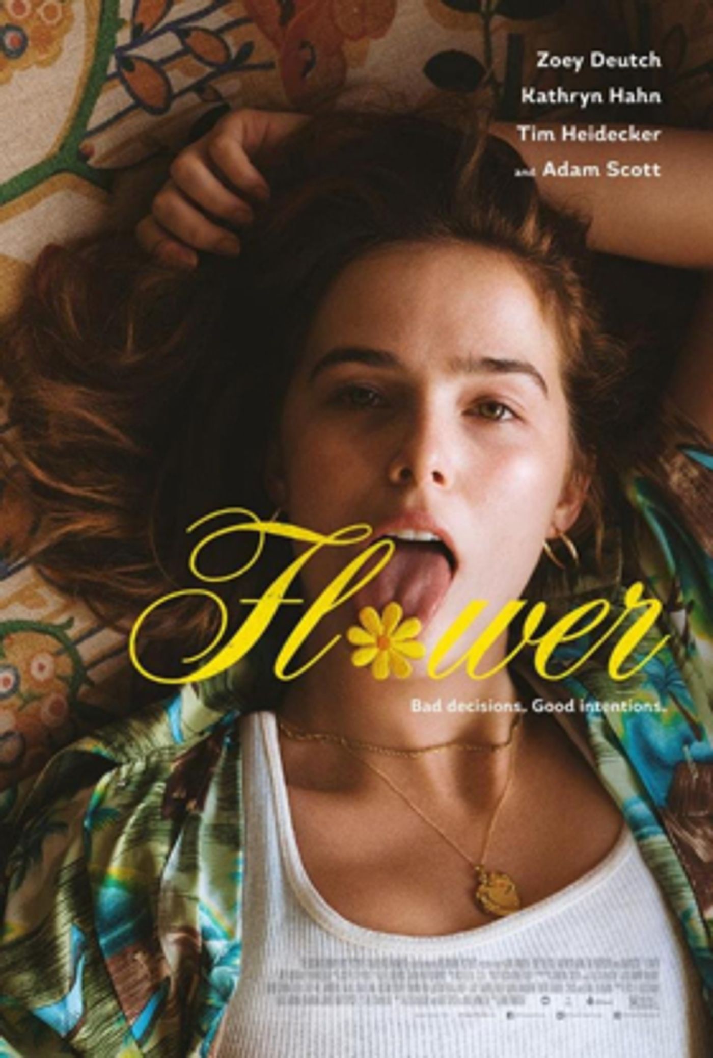 FLOWER Starring Zoey Deutch & Adam Scott To Open In New York & L.A. Tomorrow 3/16  Image