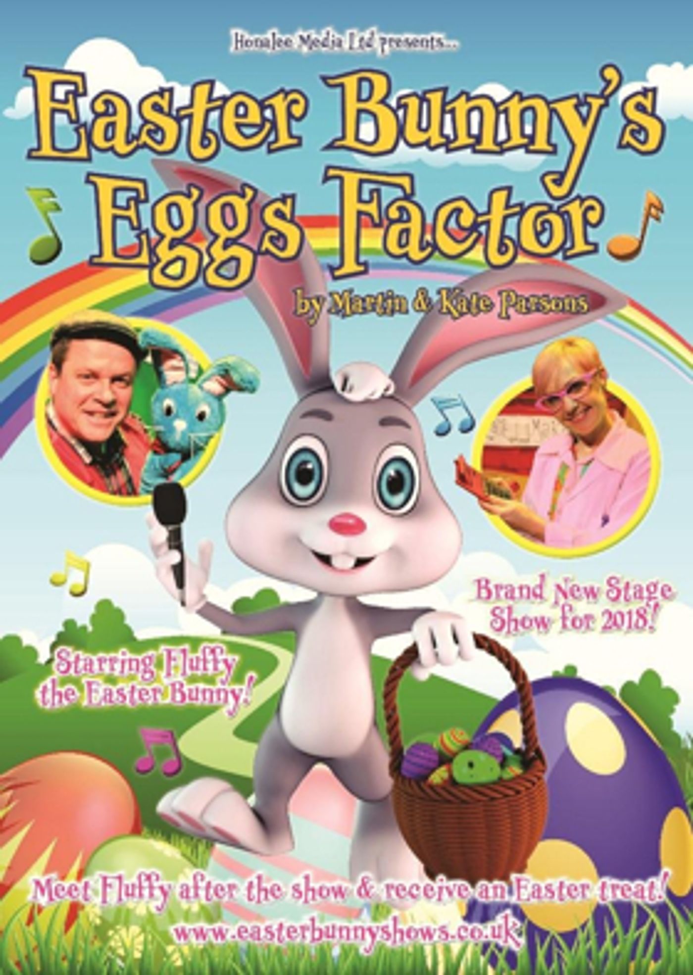 Sing Along With Easter Bunny's Eggs-Factor at the Belgrade Theatre Sing Along With Easter Bunny's Eggs-Factor at the Belgrade Theatre Image
