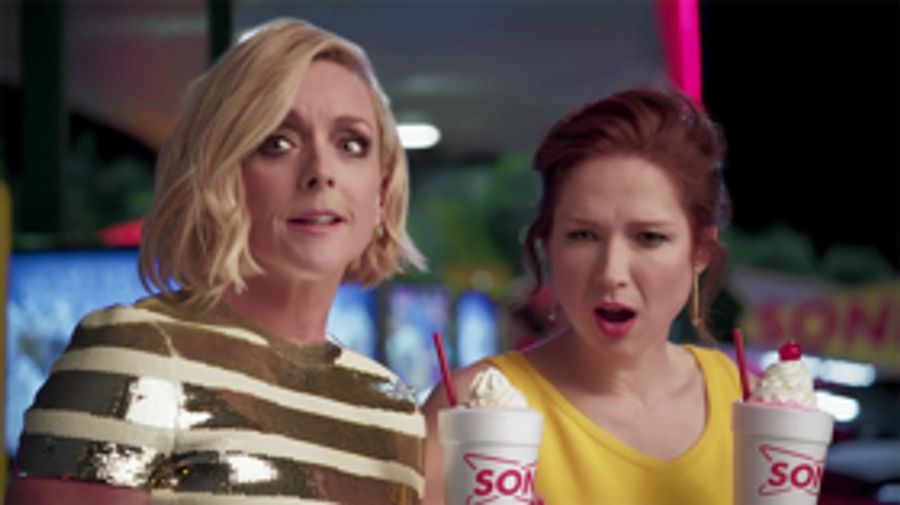 Jane Krakowski and Ellie Kemper Join Forces Behind the Wheel to Launch New SONIC Campaign Image