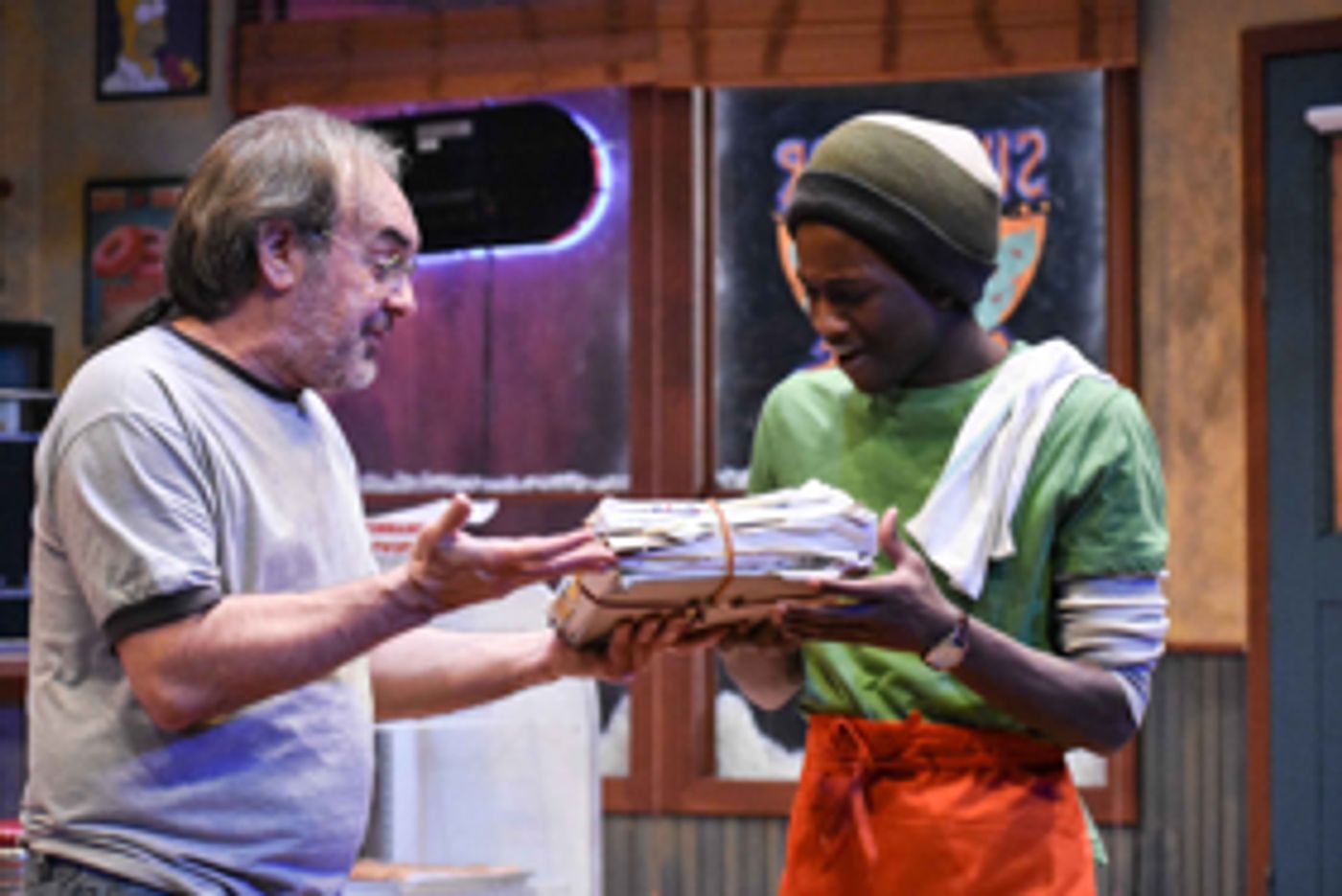 Review: Dignity and Humanity Deliciously Discovered in Lyric Arts' SUPERIOR DONUTS  Image