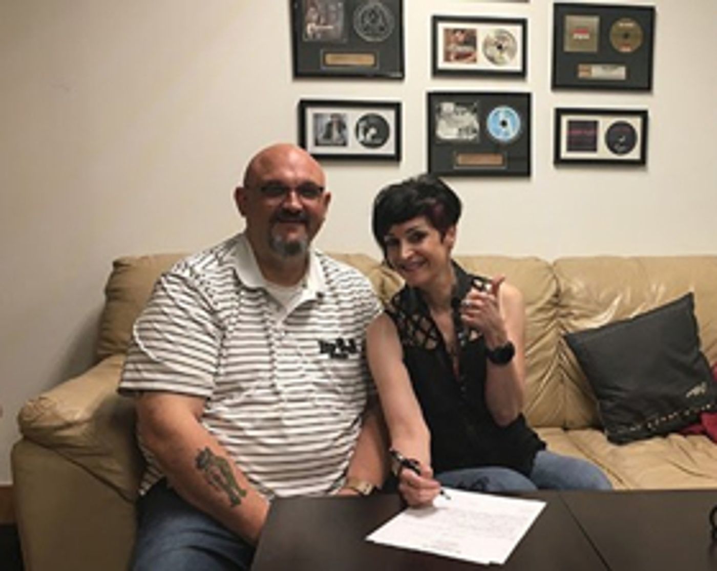 Re Mattei Signs With BarFrog Music  Image