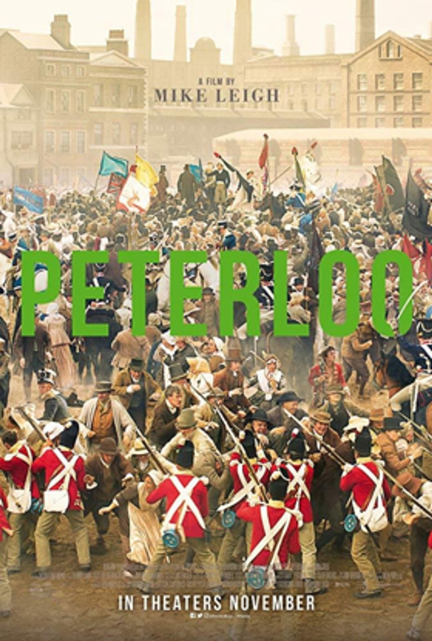 Mike Leigh's PETERLOO to Have U.K. Premiere at the London Film Festival Mike Leigh's PETERLOO to Have U.K. Premiere at the London Film Festival Image