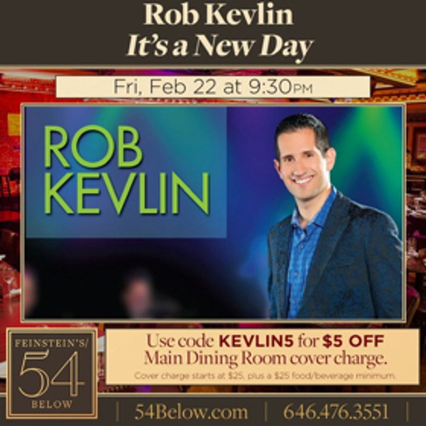 Jennifer Holliday to Join Rob Kevlin at 54 Below Jennifer Holliday to Join Rob Kevlin at 54 Below Image