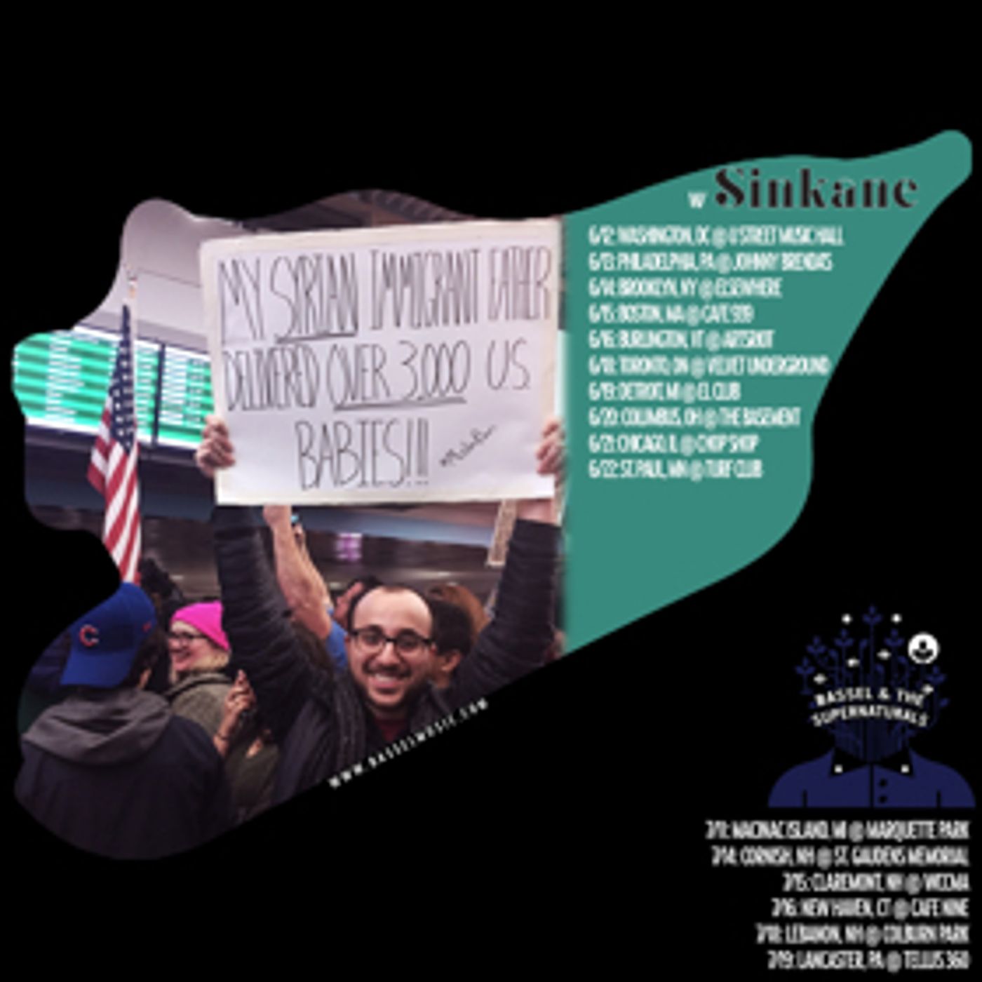 Bassel & The Supernaturals Announce Tour with Sinkane, Will Drop New Single In June  Image