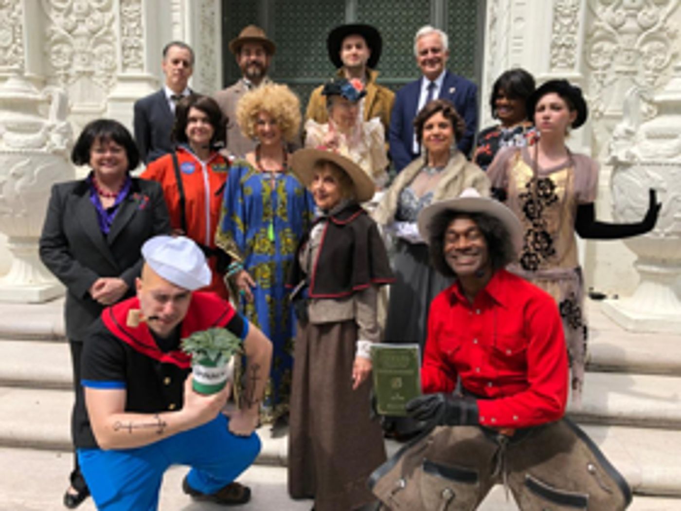 Review: Annual LIVING HISTORY TOUR Features Local Legends, Moguls, and Media Stars Resting Inside Woodlawn Cemetery  Image