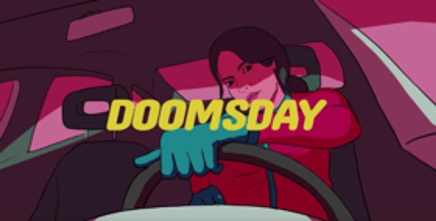 VASSY Escapes Apocalypse In New Animated Video For DOOMSDAY  Image