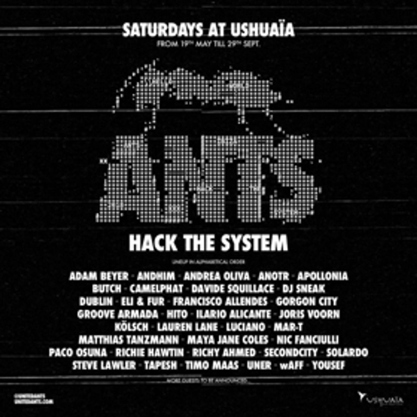 ANTS Reveal 2018 Season Lineup Featuring Richie Hawtin, Luciano, Apollonia, Solardo, Hito & More ANTS Reveal 2018 Season Lineup Featuring Richie Hawtin, Luciano, Apollonia, Solardo, Hito & More Image