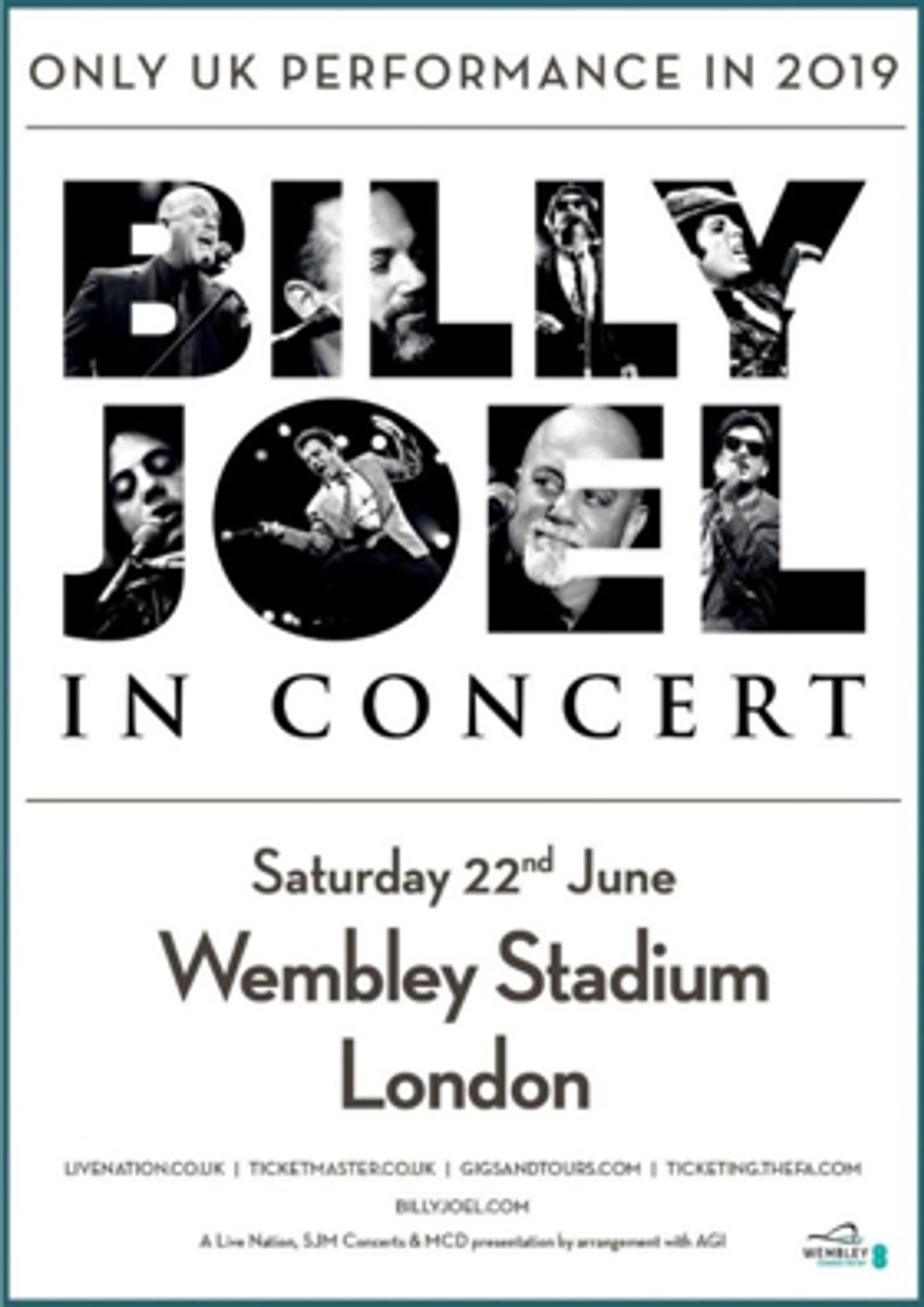 Billy Joel Comes To London's Wembley Stadium Billy Joel Comes To London's Wembley Stadium Image