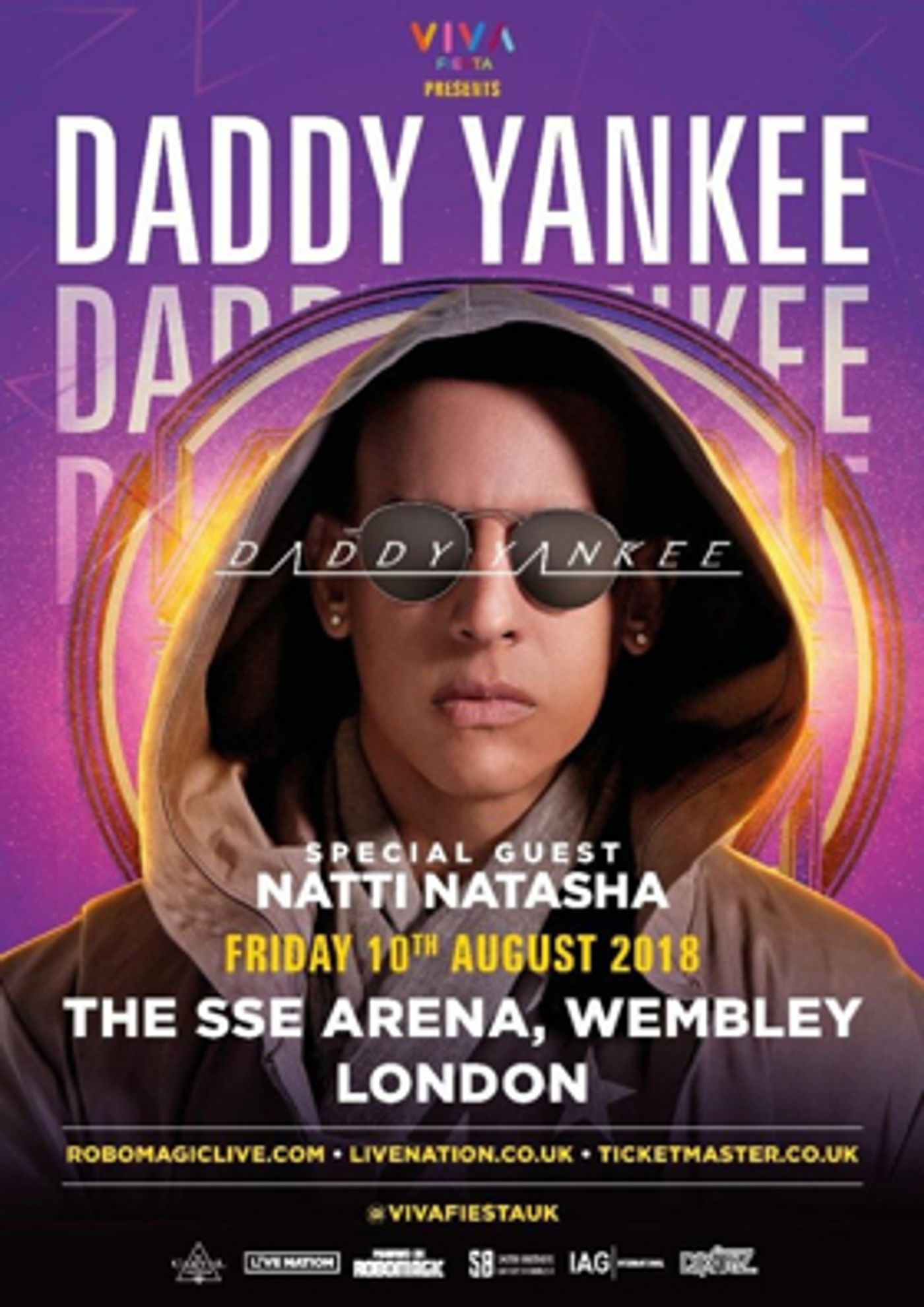 Global Hitmaker And King Of Reggaeton Daddy Yankee Announces Show At The SSE Arena Wembley Global Hitmaker And King Of Reggaeton Daddy Yankee Announces Show At The SSE Arena Wembley Image