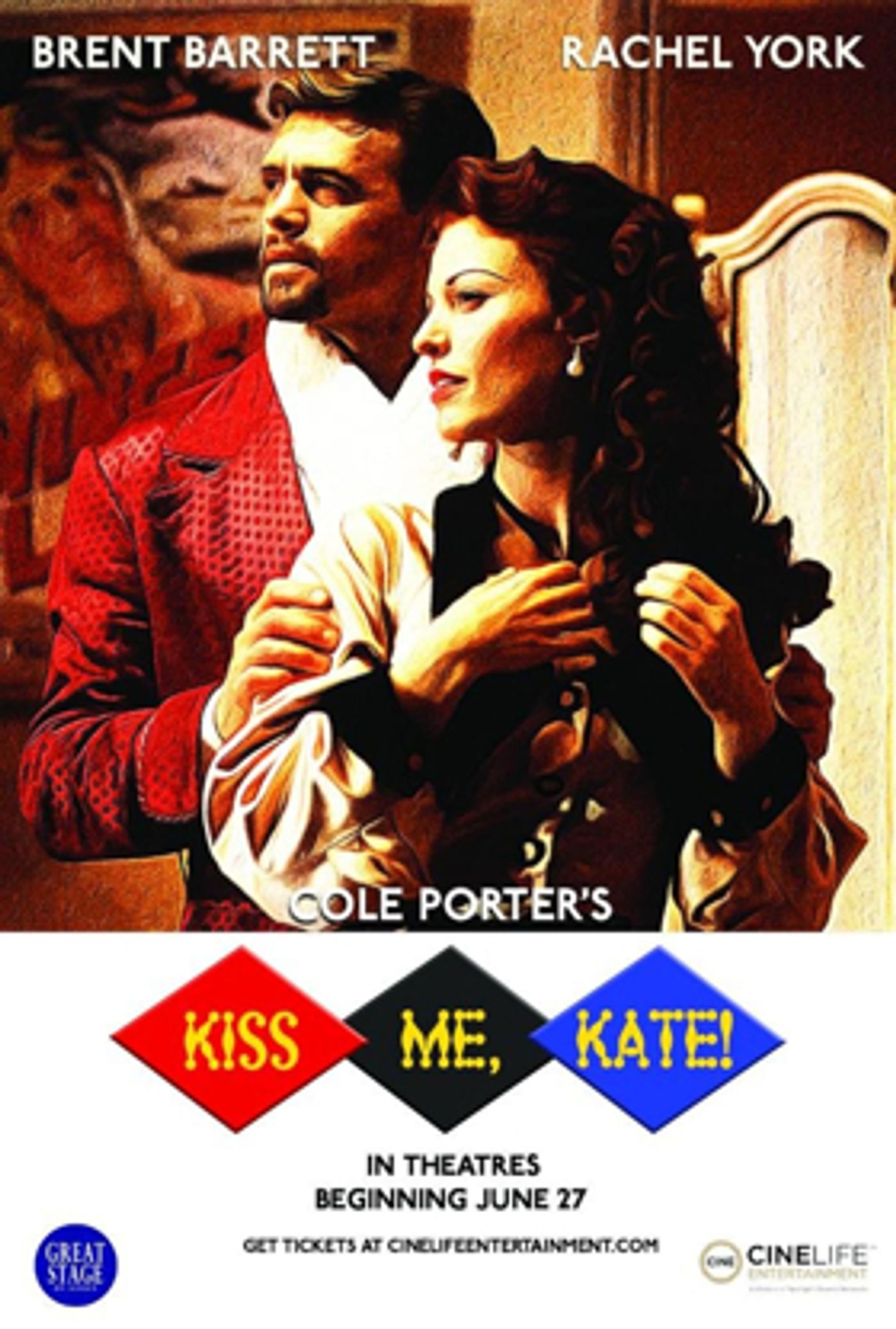 London Stage Production of KISS ME KATE Makes New Hampshire Cinema Debut London Stage Production of KISS ME KATE Makes New Hampshire Cinema Debut Image