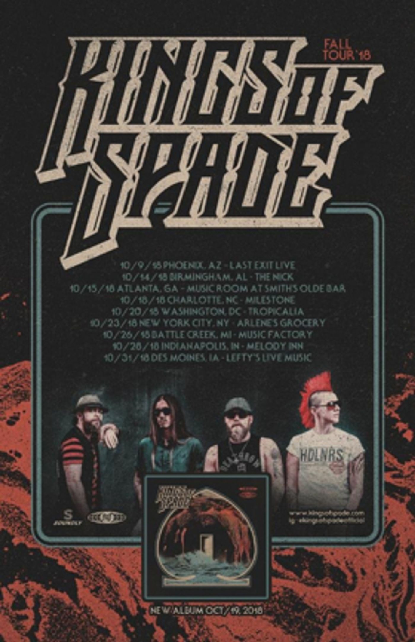 Hawaii's Kings of Spade Announce Continental US Tour Dates  Image