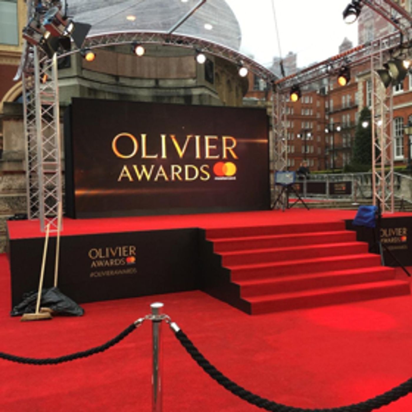 An Inside Peek at the Olivier Awards Red Carpet and Winners' Room  Image