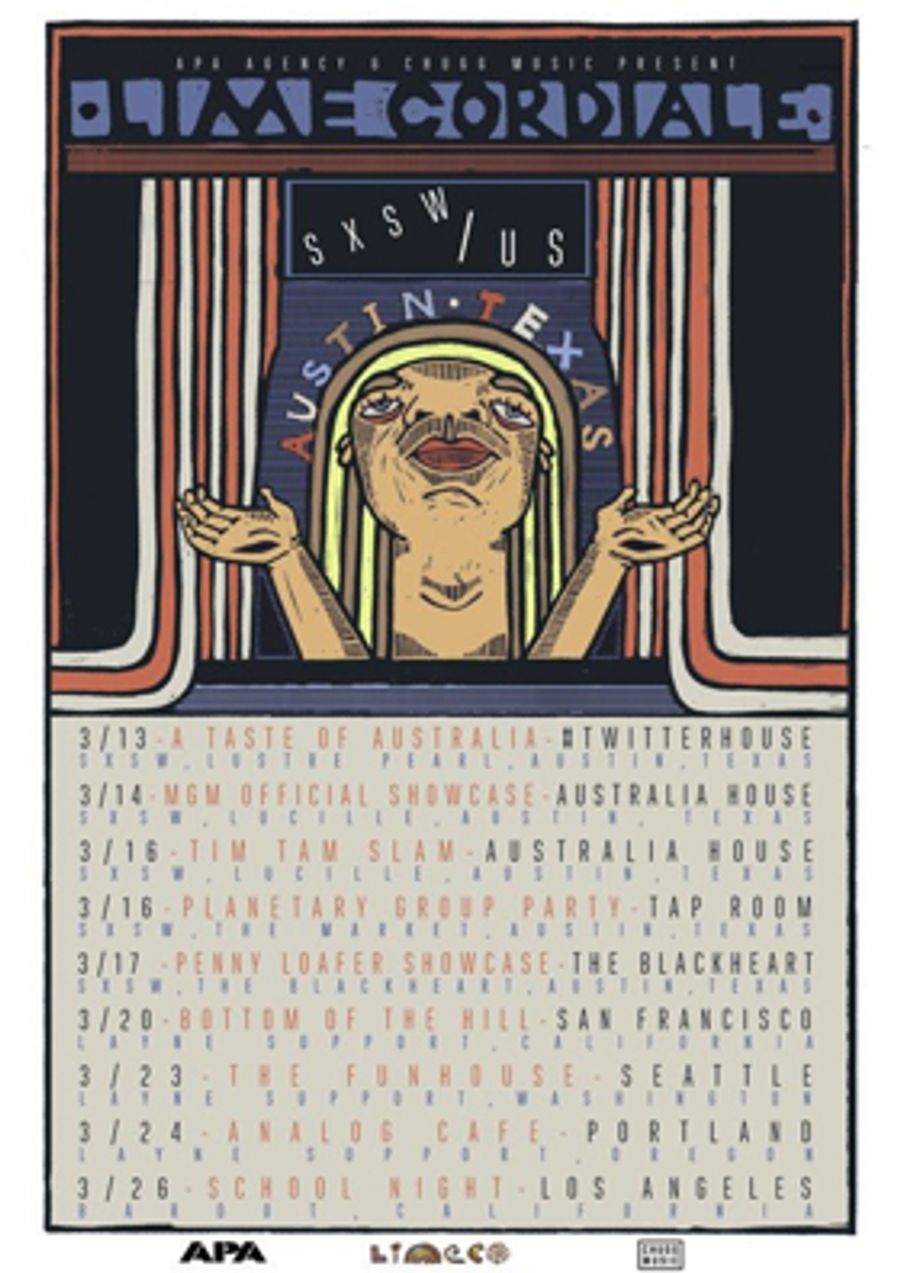 LIME CORDIALE Returns Returns to the US for SXSW & Announces First Full Band US Tour Image