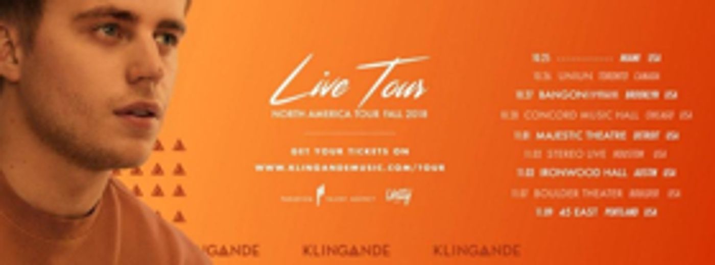 Klingande Announces North American Live Tour Dates  Image