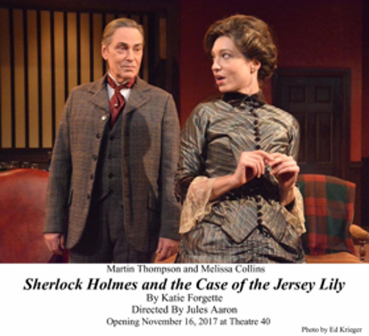 Review: The Renowned Detective Returns in Style to Theatre 40 in SHERLOCK HOLMES AND THE CASE OF THE JERSEY LILY  Image