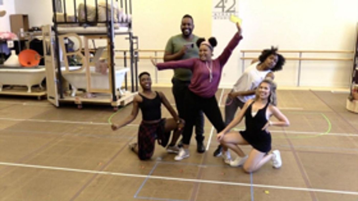 WATCH: Get A Taste of CHARLIE AND THE CHOCOLATE FACTORY Tour In Rehearsal  Image