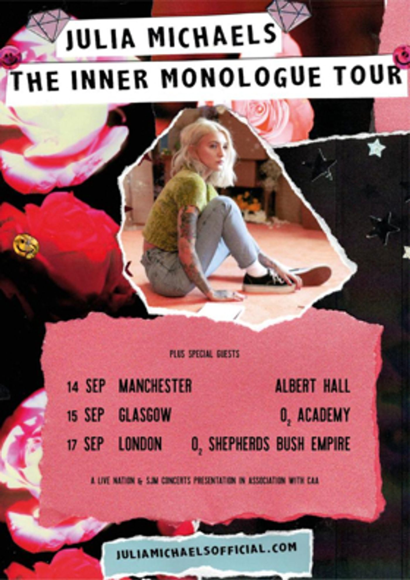 Julia Michaels Announces U.K. Shows For September  Image