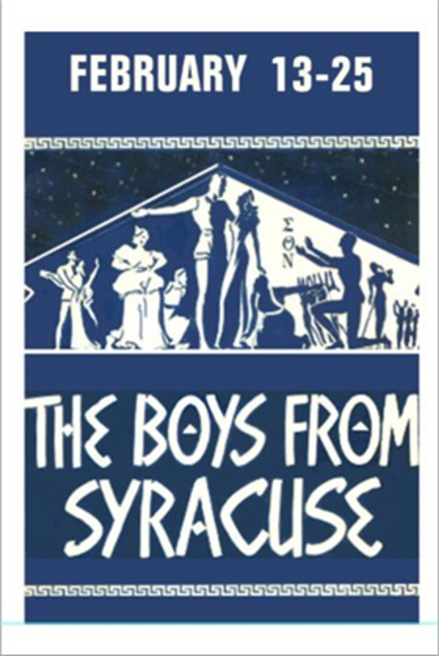 Musical Tonight! Opens its 20th Spring Season with THE BOYS FROM SYRACUSE  Image