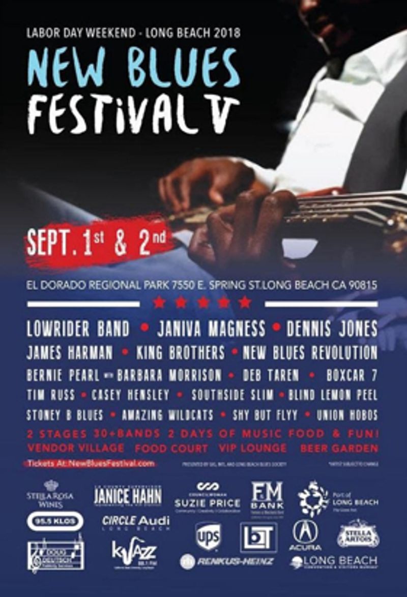 Long Beach Legends Lowrider Band, Grammy Nominee Janiva Magness, Highlight New Blues Festival V Image