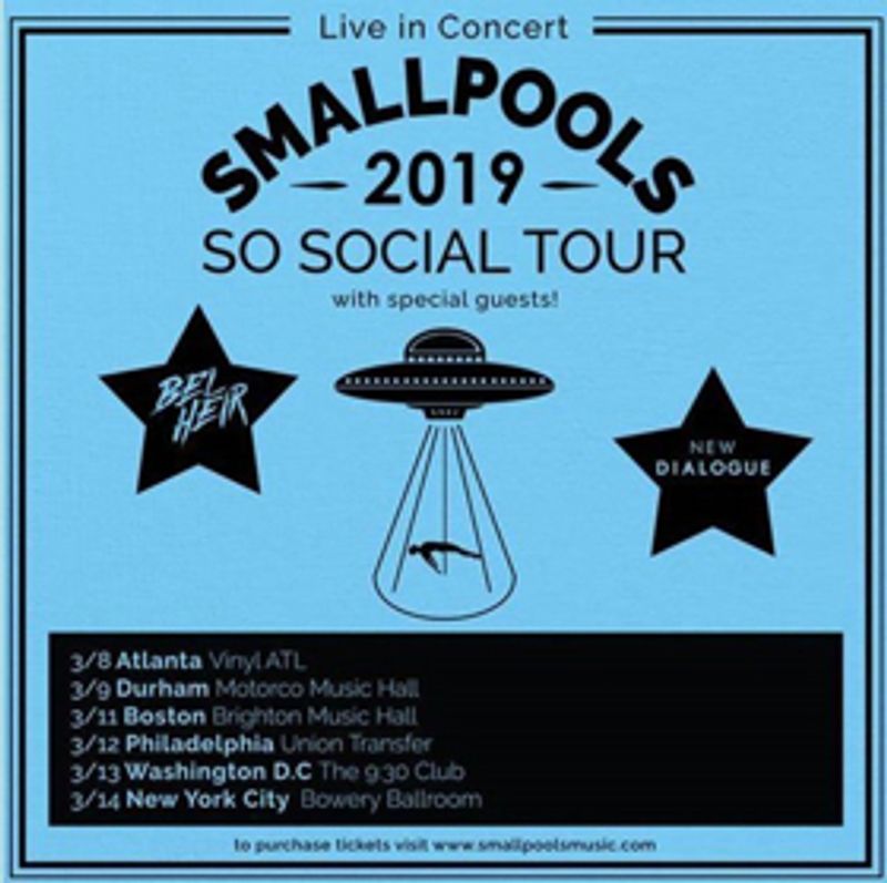 New Dialogue To Join Smallpools On 'So Social Tour' Image