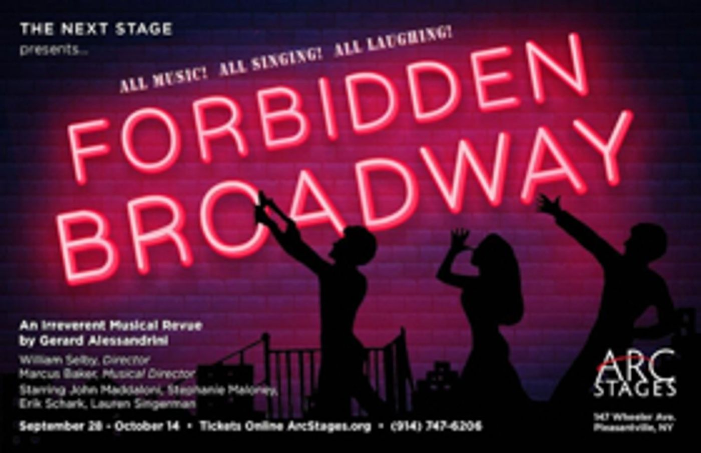 Arc Stages Presents FORBIDDEN BROADWAY  Image