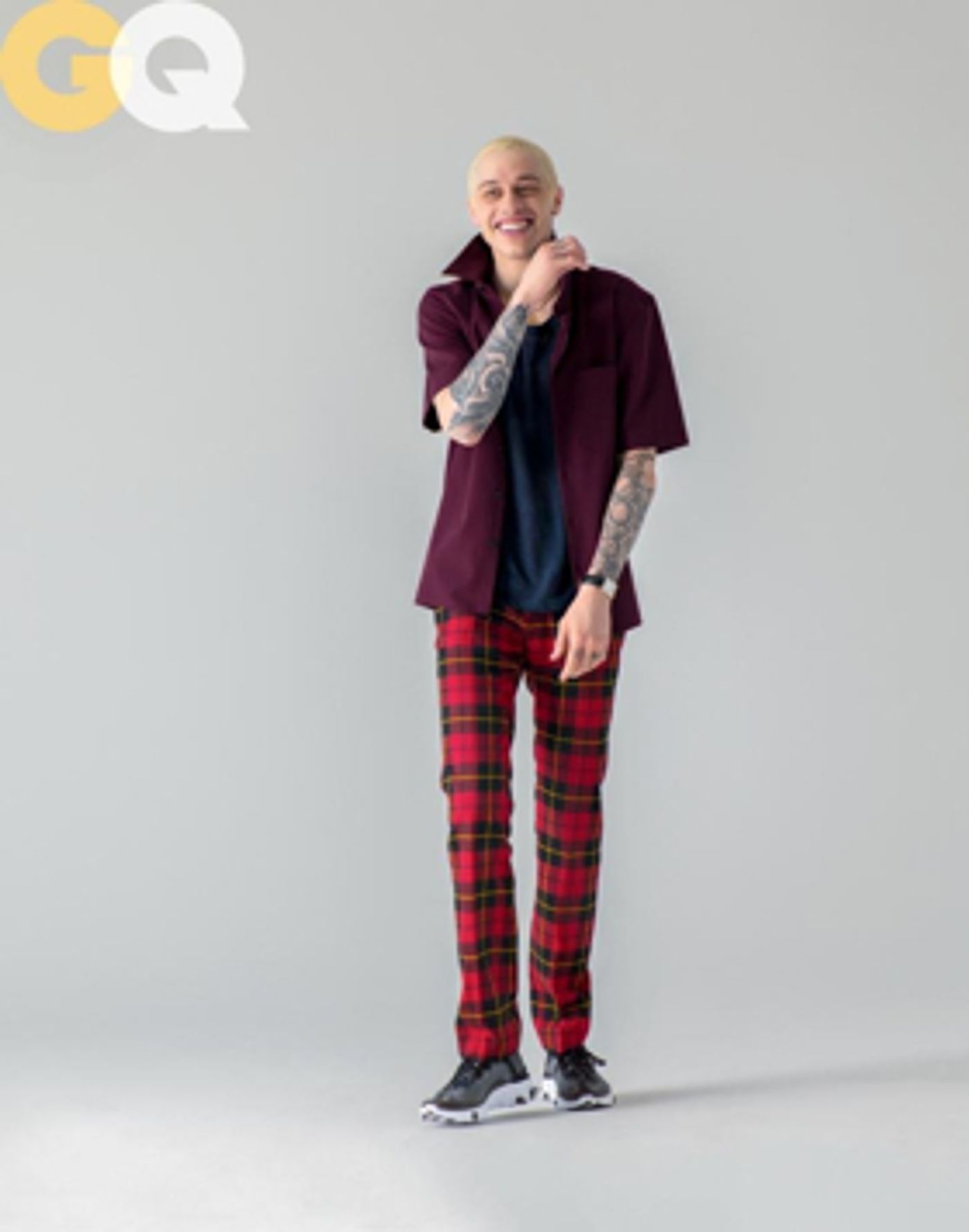 Pete Davidson Talks His Fiancée, the Paparazzi, and Being an Adult In September's GQ  Image