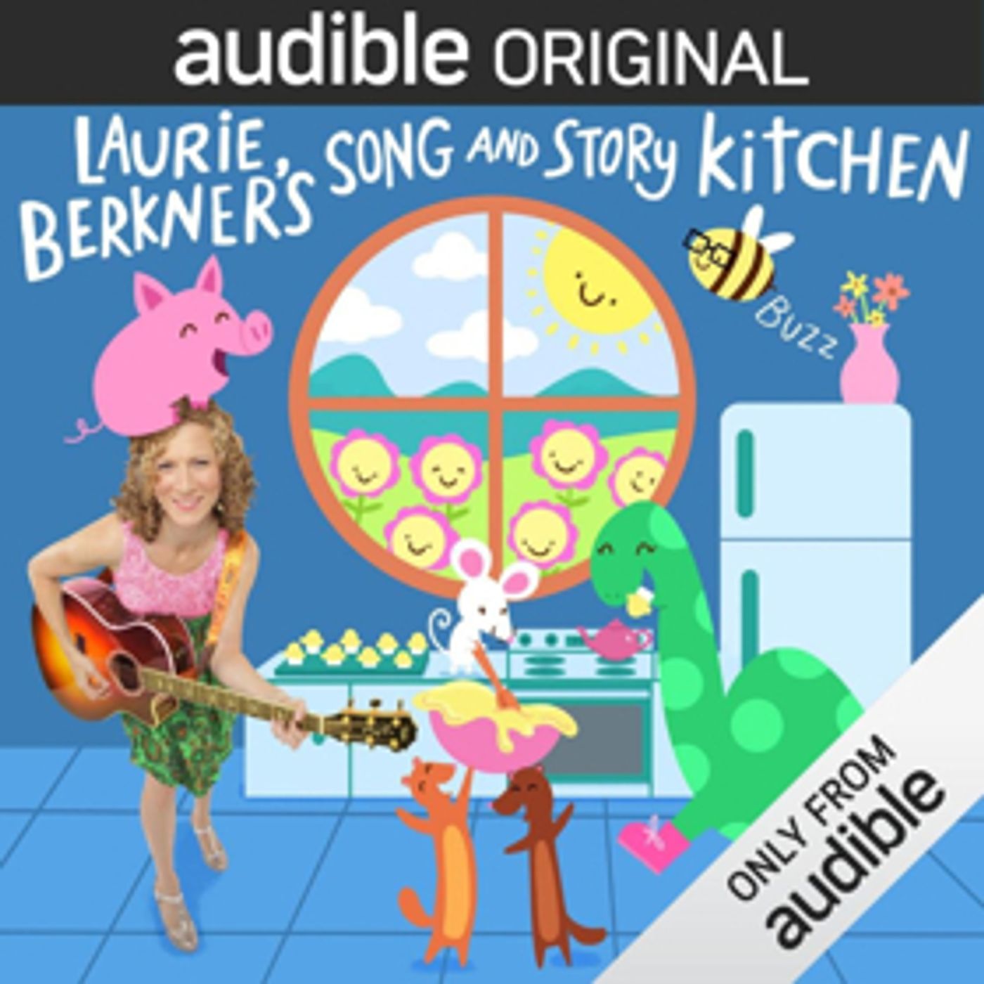 Laurie Berkner to Debut Audible Original Series 'Laurie Berkner's Song & Story Kitchen'  Image
