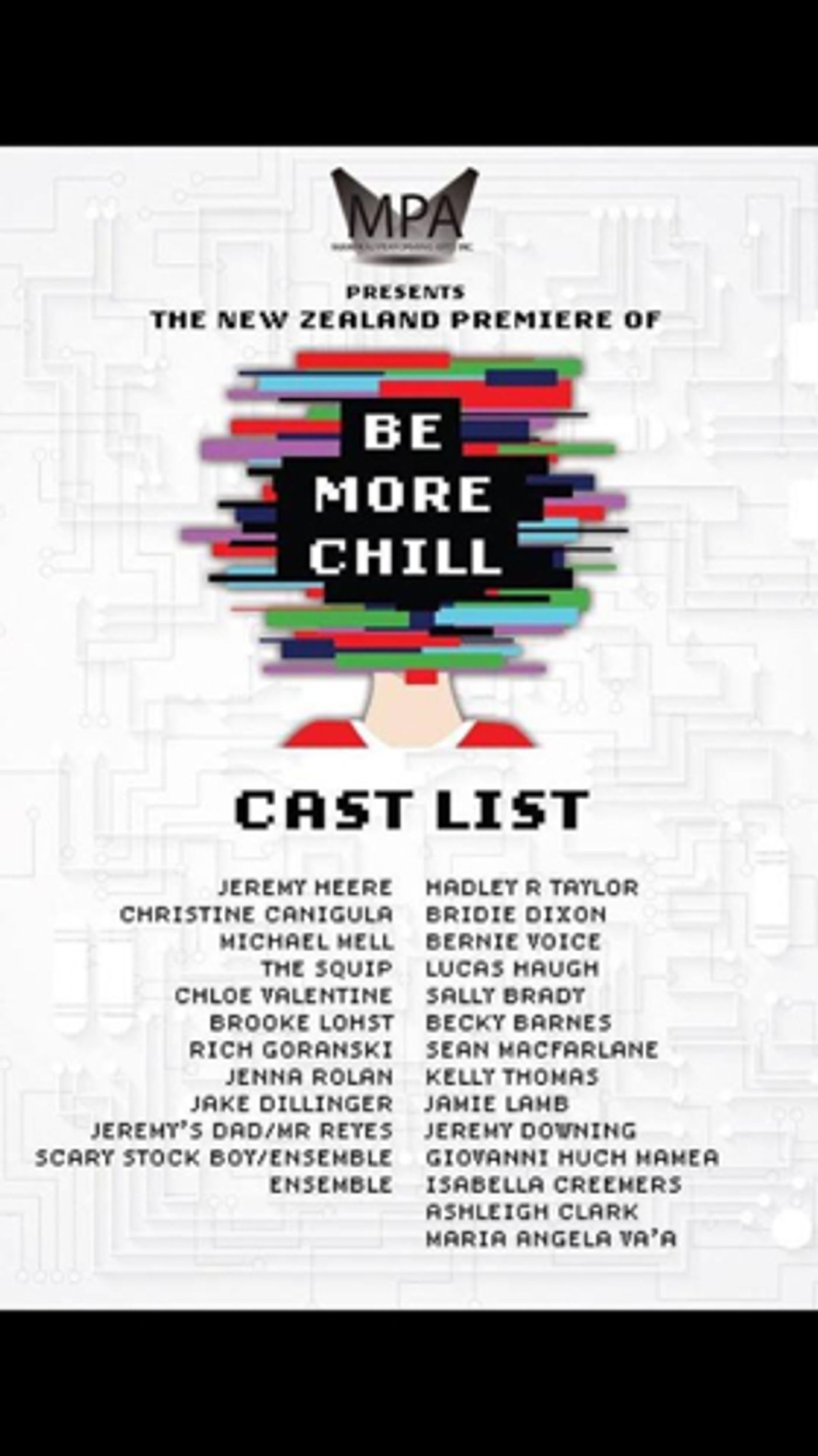 BWW Previews: BE MORE CHILL at Spotlight Theatre Manukau Performing Arts  Image