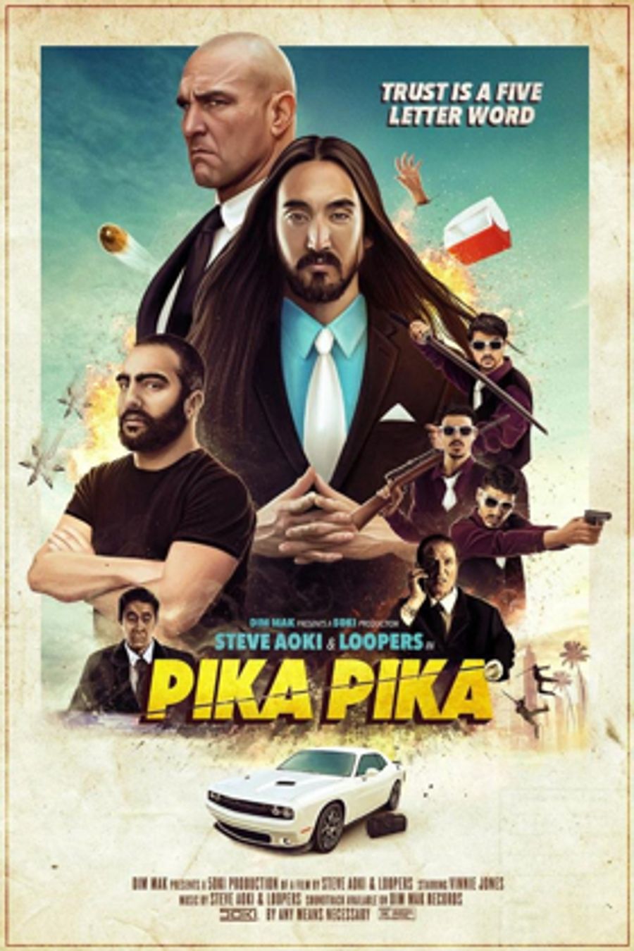 Steve Aoki Teams Up with Dutch Producer LOOPERS For Collaborative New Single PIKA PIKA Image