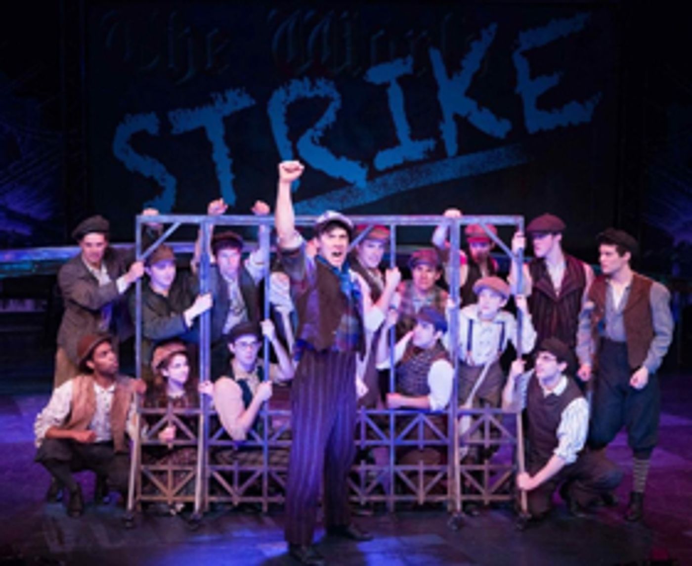 Review: Chanhassen Dinner Theatre's Summer Blockbuster NEWSIES is a Big, Bold, Energetic, Rousing Regional Premiere  Image