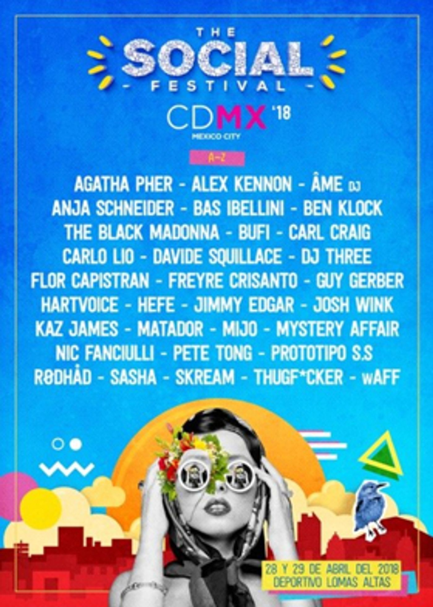 The Social Festival Mexico Reveals Full 2018 Lineup The Social Festival Mexico Reveals Full 2018 Lineup Image