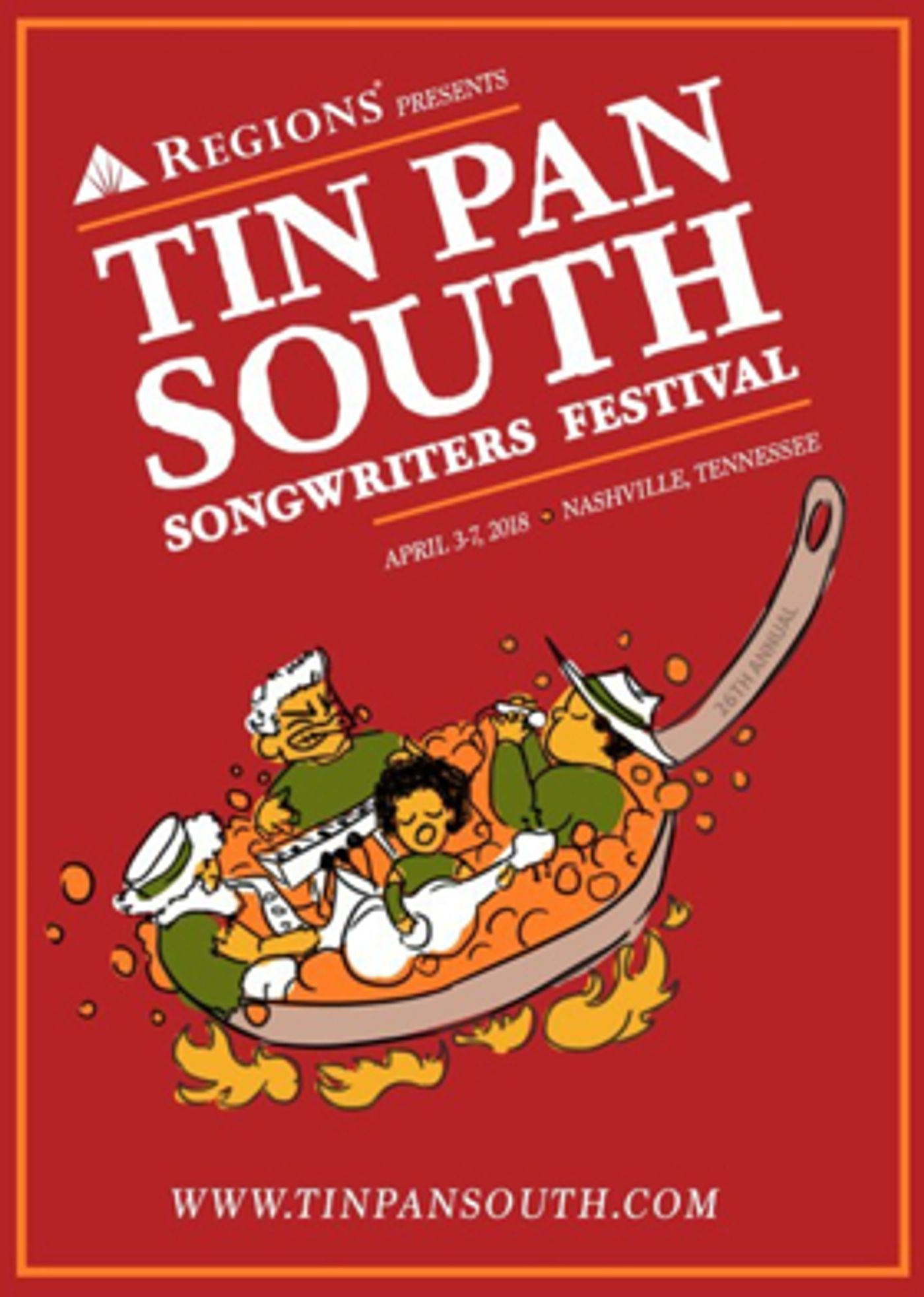 The 26th Annual Tin Pan South Songwriters Festival Launches 2018 Festival App The 26th Annual Tin Pan South Songwriters Festival Launches 2018 Festival App Image