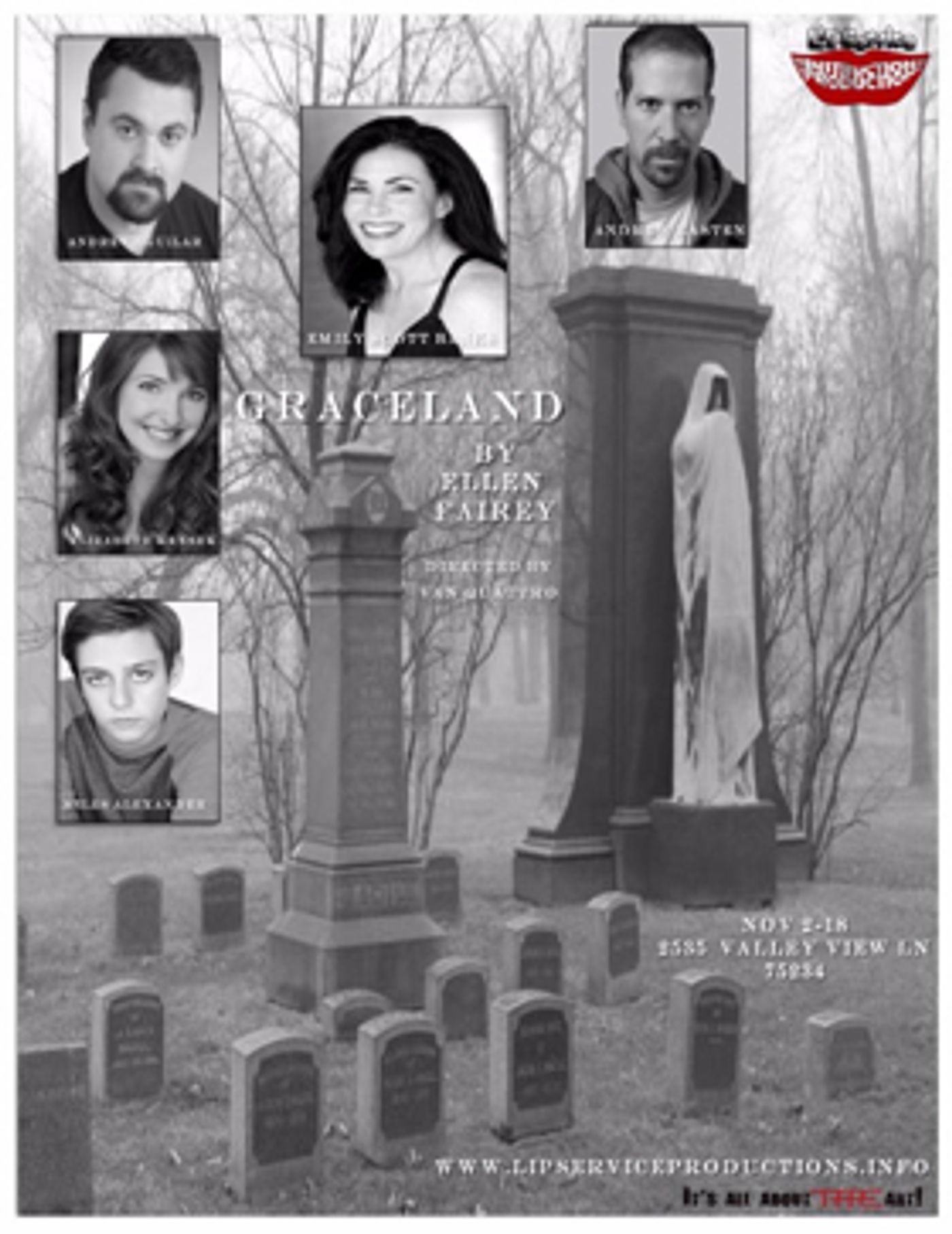 L.I.P. Service Closes Out 2017 Season Regional Premiere of Ellen Fairey's GRACELAND  Image